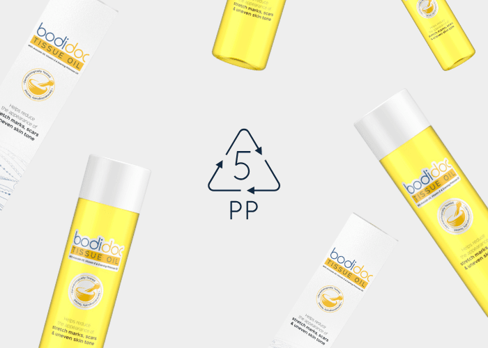Bodidoc Tissue Oil — PP 5 recyclable